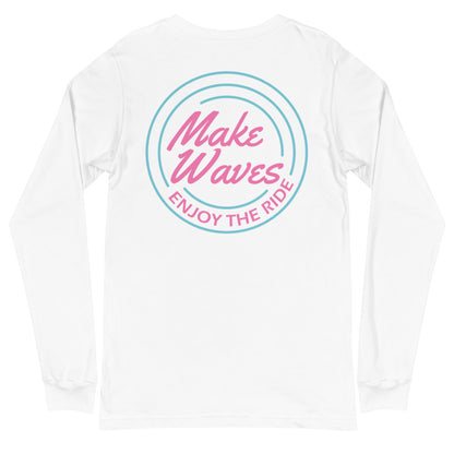 MakeWaves (Retro) Long Sleeve (Unisex)