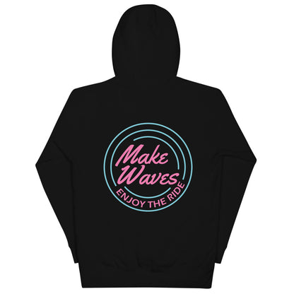 MakeWaves (Retro) Hoodie (Unisex)