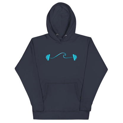 MakeWaves (Blue Wave) Hoodie (Unisex)