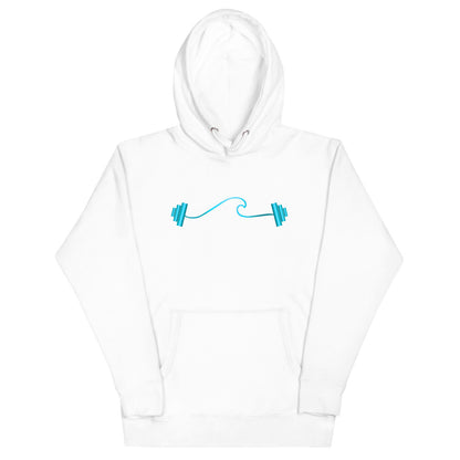 MakeWaves (Blue Wave) Hoodie (Unisex)